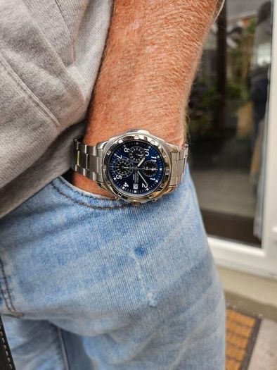 Watch Seiko Chronograph.