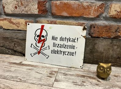 vintage Enamelled sign