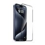 For Apple iPhone 15 Full Coverage 9D Tempered Glass Image 4