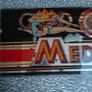 Vintage Bally "Medalist" slot machine glass panel belly glass 1970s Image 2