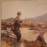 Art Posters X 3 LARGE. Great Southern Railways Poster. Robert Emmet Historical Poster And Impressionist Landscape Poster. Large Posters In Good Condition See Photos For Same. Ideal for framing. Image 9