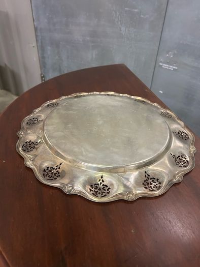 Silver plated tray