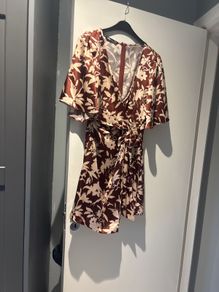 zara silk dress