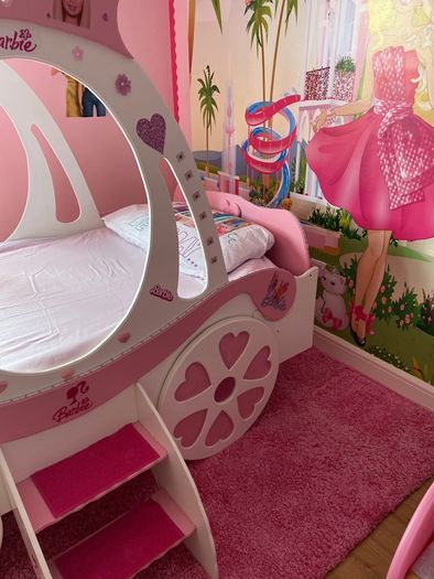 princess carraige bed