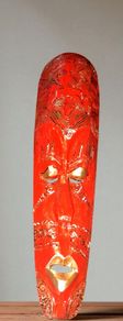 Large wooden mask