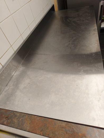 Stainless steel table