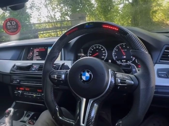Bmw Carbon+Led Steering wheel