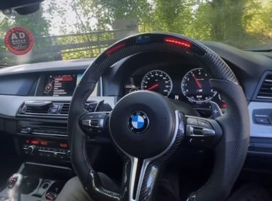 Bmw Carbon+Led Steering wheel