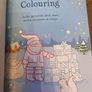 Kids book Santa Sticker and colouring book Usborne brand new Image 5