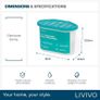 Dehumidifiers Disposable 500ml - 10-Pack Disposable Dehumidifiers for Home - Condensation Absorbers for Windows, Moisture Absorber, Mould Damp Trap, Interior Dehumidifier for Wardrobe, Bathroom Image 10