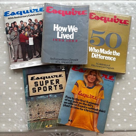 Esquire Magazine Collector's bundle