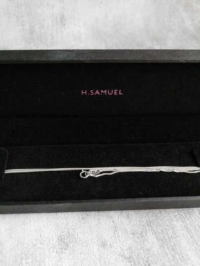 H. Samuel Pearl pendant with silver chain