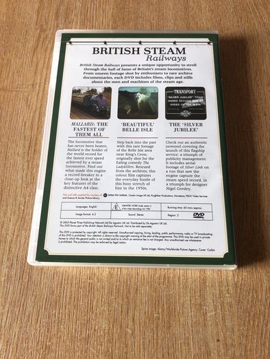 British Steam Railways 1 On DVD
