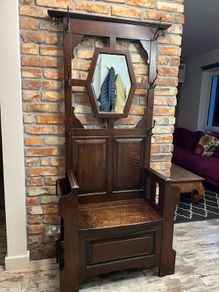 vintage hall stand