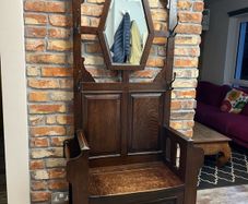 vintage hall stand