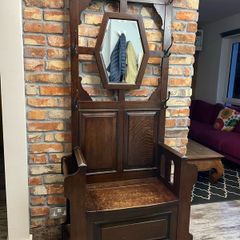 vintage hall stand