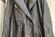 Longline Biker Jacket