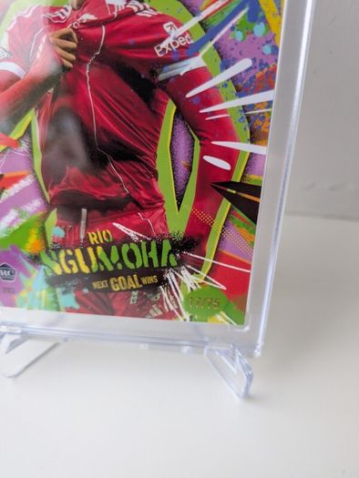 Rio Ngumoha Liverpool FC Topps Total Football Next Goal Wins /75