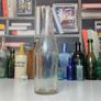 175 - Vintage John Daly Mineral Water Embossed Letters Clear Glass Decorative Collectible Bottle Image 2