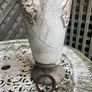 Antique French Stoneware and Enamel Pot Image 2
