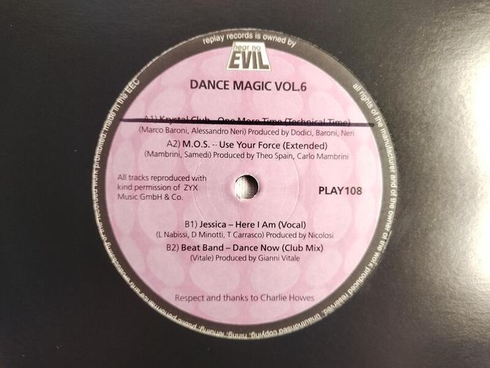 Krystal Club - One More Time! Plus Few other DISCOMAGIC Italian House BANGERS!! Quality PRESSING! Near MINT Condition!