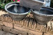 plant pots x 3