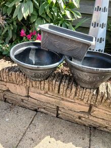 plant pots x 3