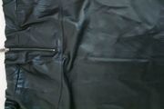 Real leather maternity mini skirt Size M Mama by H&amp;M