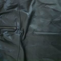 Real leather maternity mini skirt Size M Mama by H&M