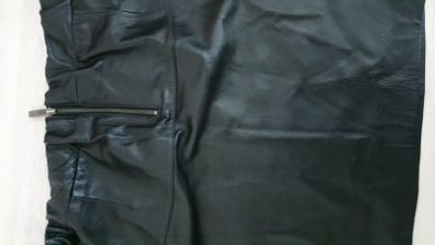 Real leather maternity mini skirt Size M Mama by H&M