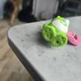 Luck Lucky Shamrock Clover Carebear Mini Figure 1983-1984 Kenner A.G.C. Image 5
