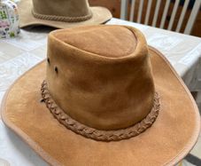 New suede leather cowboy hat from South Africa