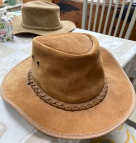 New suede leather cowboy hat from South Africa