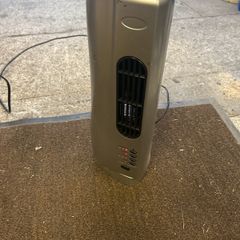 Oscillating cold air fan