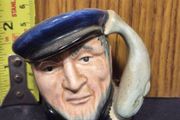 Royal Doulton Mini Character Jug Captain Ahab  Excellent Condition