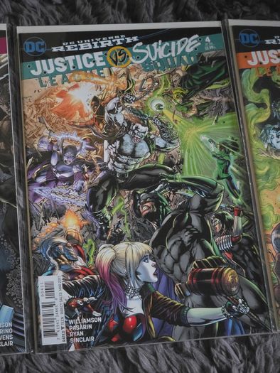 Justice League No Justice #1-4 Full Set