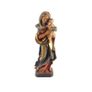 Vintage wooden Madonna and baby Jesus figurine Image 2