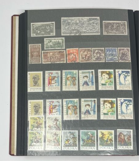 Collection: Poland Stamps mainly used however some mint noted along with some miniature sheets on 38 pages