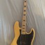 Harley Benton Natural Electric Bass Guitar Image 4