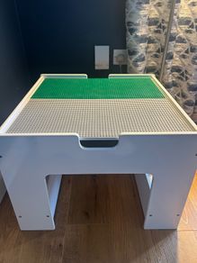 Lego table with storage