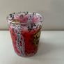 2 X Ed Hardy by Christian Audiger large round shot glass candle tealight holders Image 4