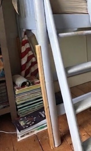 Solid Wood high sleeper bed