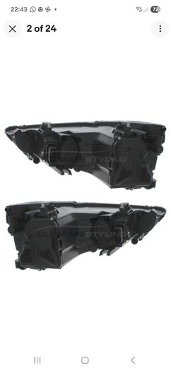 Audi A1 headlights