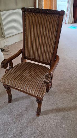 Large Dining Table and Chairs