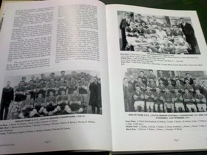 The Naomh Mhuire Story 1946-1994 Ireland Irish GAA Drogheda Louth local history