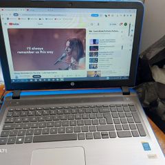 HP Pavilion 15.6 inch Laptop, Blue, Intel Core i3-5157U, 2.5GHz, 8GB Ram, 1 Terrabyte HDD, Windows 10, Microsoft Edge, Opera, Firefox, avast, VLC