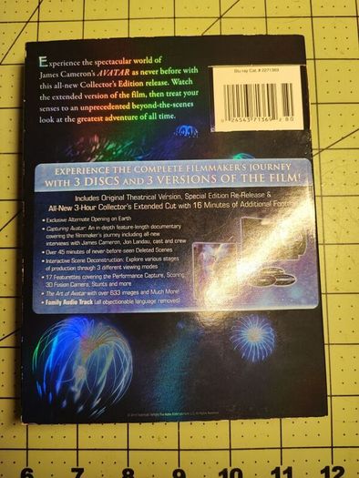 Avatar Collector's Edition Blu-Ray