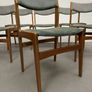 Set of 6 Mid-Century Danish Teak Dining Chairs attributed to Erik Buch Image 3