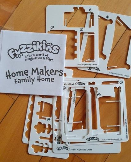 Fuzzikins Home Makers Family Home Playset