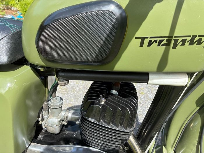Vintage MZ 2 Stroke Bike. MINT